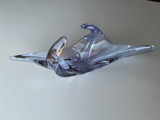 Image 1 of Centerpiece from the Cristallerie du Val-St-Lambert