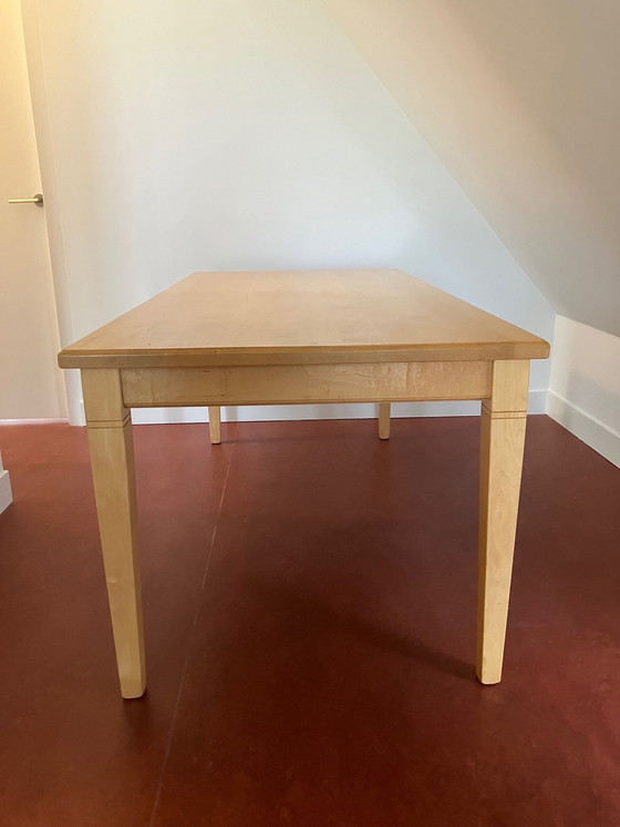 Image 1 of Solid Maple Dining Table 180 x 90 - Handmade - Very Neat Condition