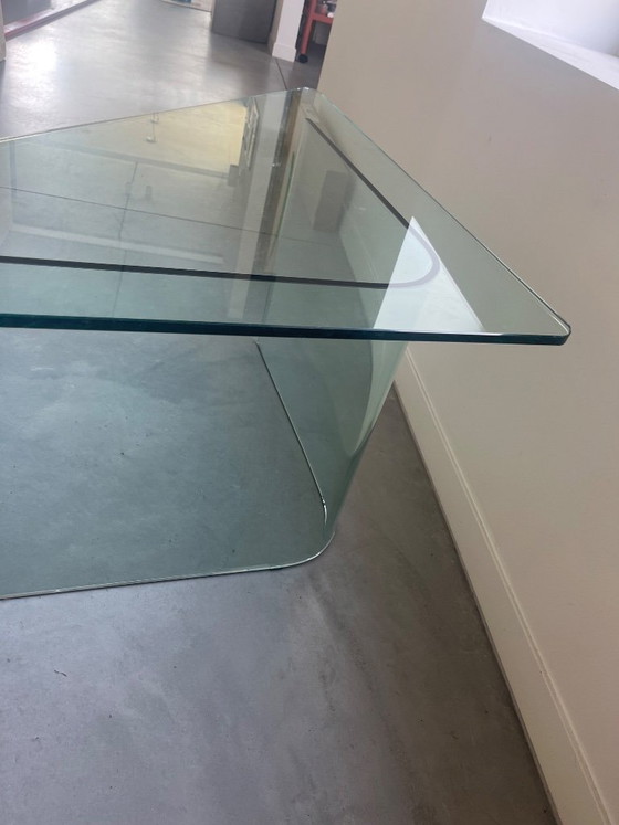 Image 1 of Glazen salontafel - hoek FIAM Italia