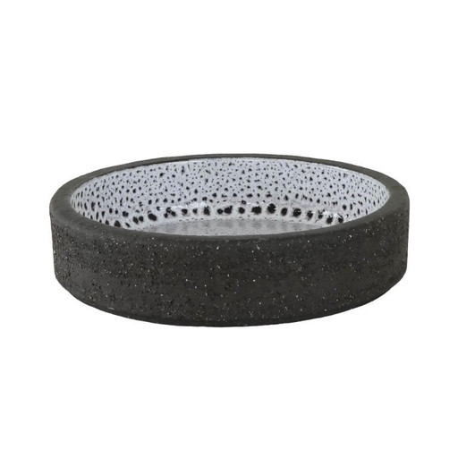 Cuenco de cerámica, diseño danés, década de 1960, fabricado en Dinamarca