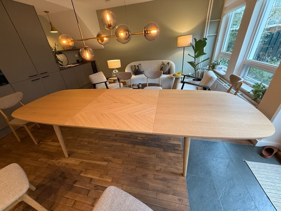 Image 1 of Mesa de comedor BOW de PBJ Designhouse — Roble macizo, extensible