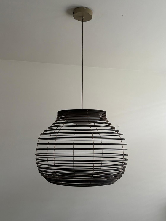 Image 1 of Bolia Anelli Pendelleuchte Ø55 cm – dunkel geölte Eiche