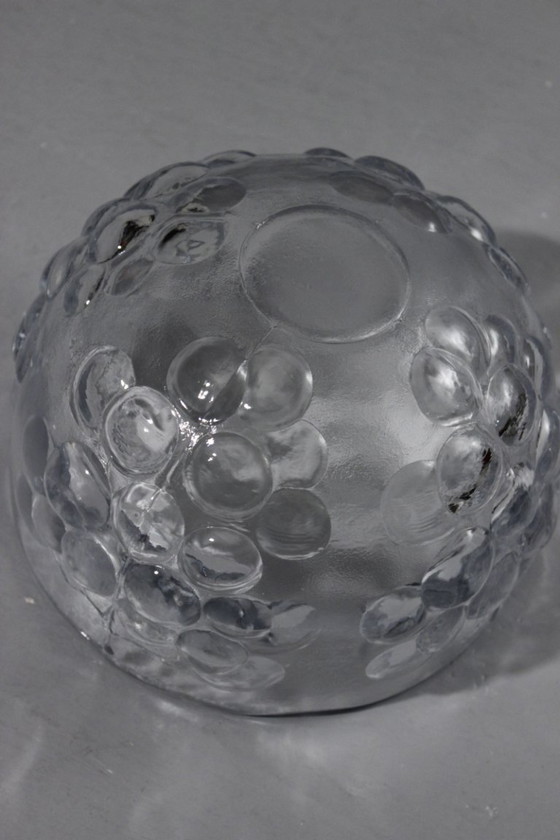 Image 1 of Ann Warff & Kosta Boda - Insalatiera vintage "Kosgrap" con uva, Svezia, anni '70