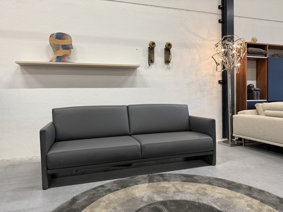 Image 1 of Rolf Benz Canapé Cara 220 Cuir gris Réglable