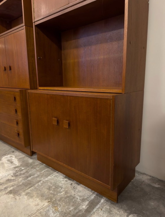 Image 1 of Ensemble d'armoires murales modulaires vintage