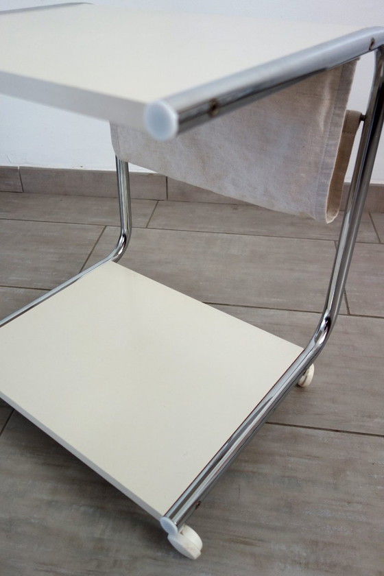 Image 1 of Table d'appoint à roulettes  par Tomas Jelinek, Ikea, 1980