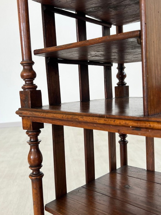 Image 1 of Houten étagère, 19e eeuw