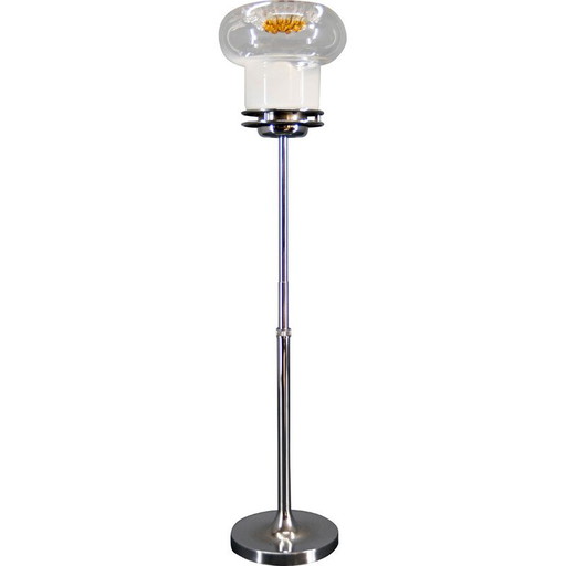 Vintage Murano glass floor lamp, Italy 1980s