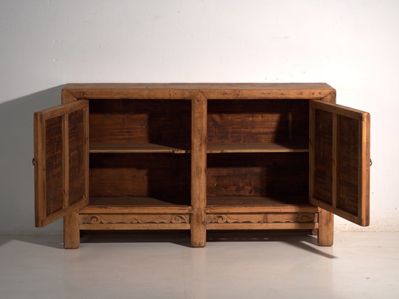 Credenza antica in legno di pino, Cina, circa 1900, Credenze, Ferro, Marrone (foto 64 di 65)