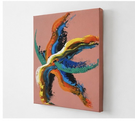 Image 1 of Pink studio art