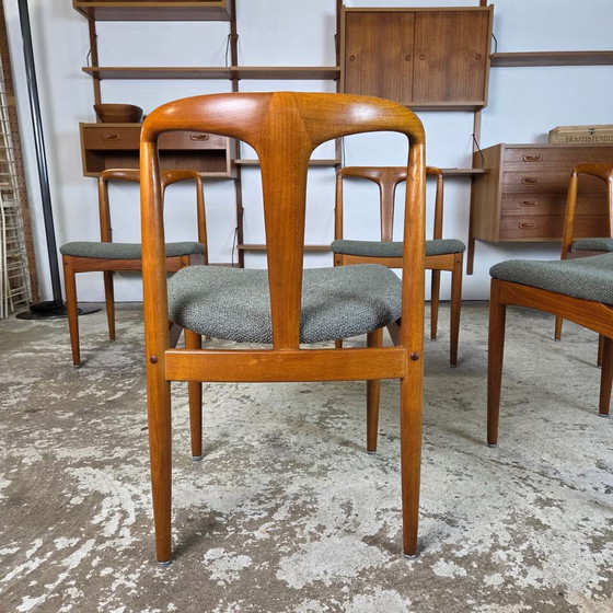 Prezzo del set, Johannes Andersen 'Juliane' Sedie Danesi Vintage – Uldum Møbelfabrik, Sedie e poltrone (photo 13 of 22)