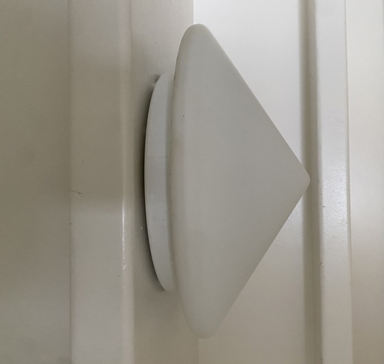 Image 1 of Lampe de plafond/applique murale style Bauhaus vintage - années 80