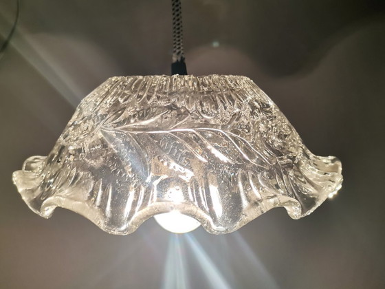 Image 1 of Suspension de cuisine rétro en verre