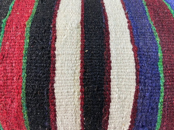 Image 1 of Unique Kilim & Carpet Cushion Cover – 120 x 40 cm