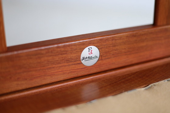 Fauteuil vintage FD164, Arne Vodder – France & Søn, Bois, Cuir (photo 8 of 11)