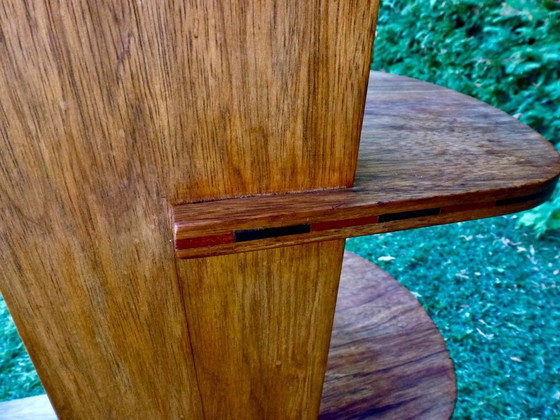 Image 1 of Table d'appoint Art-Déco moderniste dans le style de Michel Duffet.