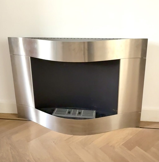 New Luxe Blomus Chimo Ethanol Fireplace 