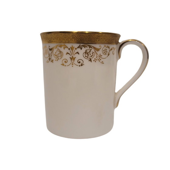 Image 1 of (6) Tazas Royal Doulton, Belmont H.4991, Porcelana y Filo de Oro, 60’s - Reino Unido