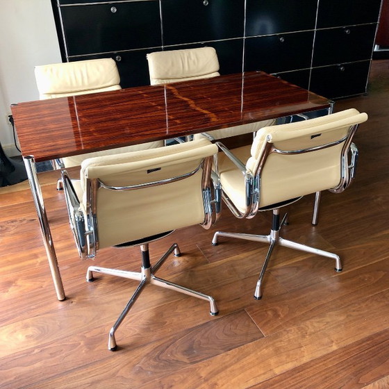 Image 1 of USM Haller table Cocobolo rosewood 2K high gloss unique