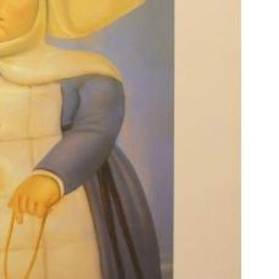 Image 1 of Fernando Botero – Mother Superior | Figurative Color Offset Lithograph