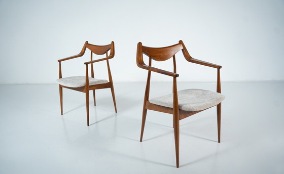 Image 1 of Pair Of Armchairs By Heczendorfer László, Hungary, 1960