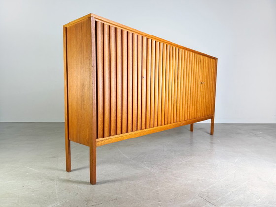Image 1 of Credenza originale XXL Leo Bub Midcentury in teak 1970