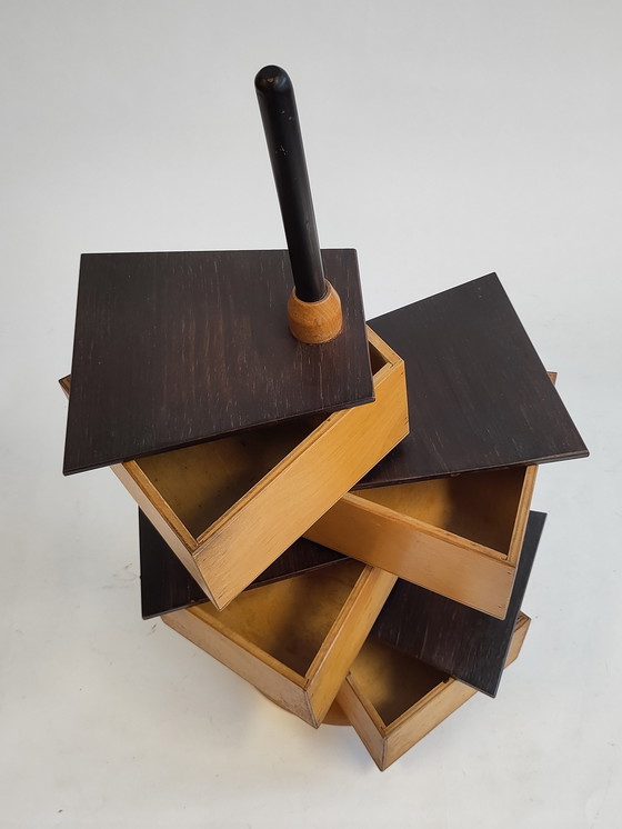 Image 1 of Vintage sewing box Pastoe Cees Braakman