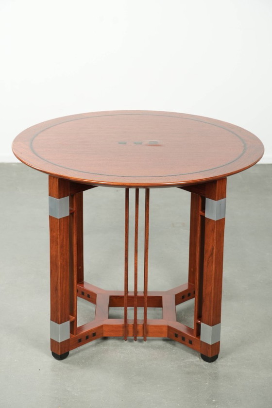 Image 1 of Table d'appoint/basse ronde Schuitema de style Art déco, issue de la série Decoforma