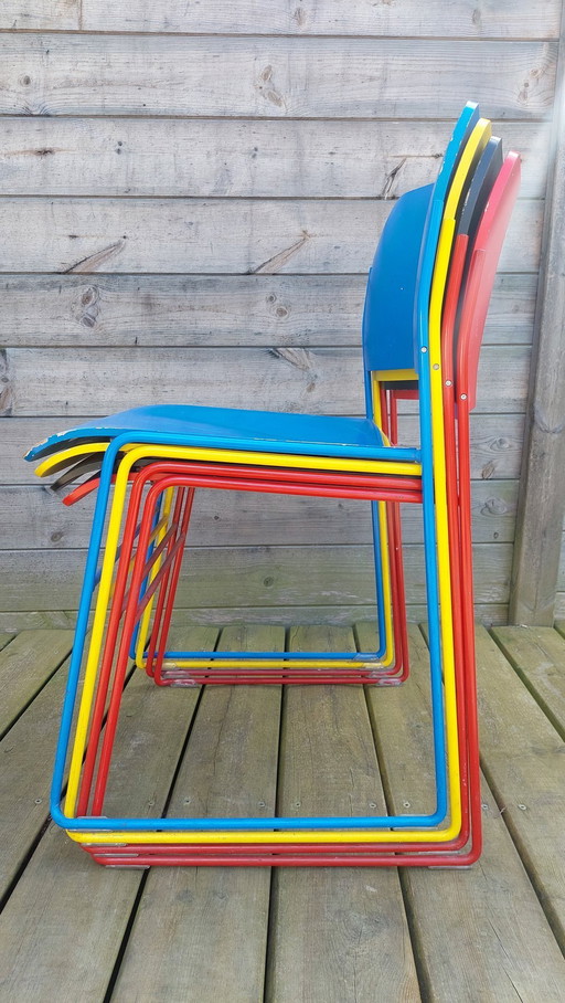 Seid International - David Rowland - Chair - Metal, Wood