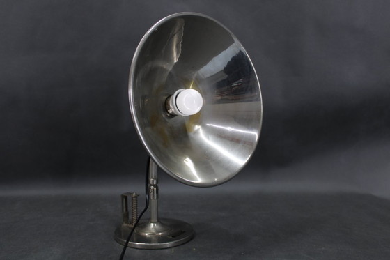 Image 1 of  1930 Verchroomde Tafellamp van Profundus, Oostenrijk