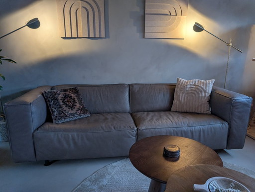 Cartel Living Replay Dreisitzer-Sofa Stahl