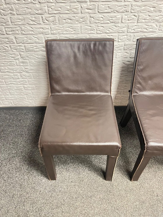 Image 1 of Set of 4 ‘SAAR’ chairs by Piet Boon