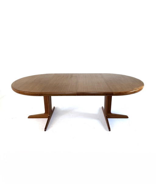 Vintage Danish Extendable Dining Table, V.V. Møbler '60