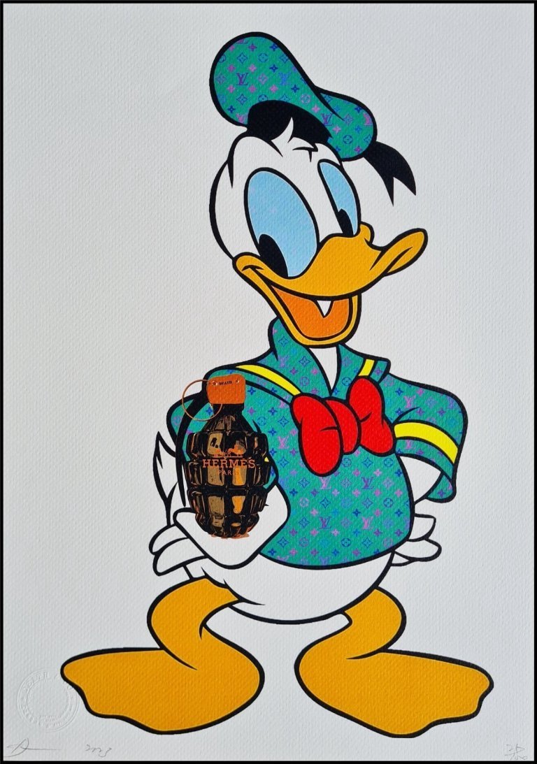 Death Nyc - Donald Duck - Limited Edition With Certificate | €405