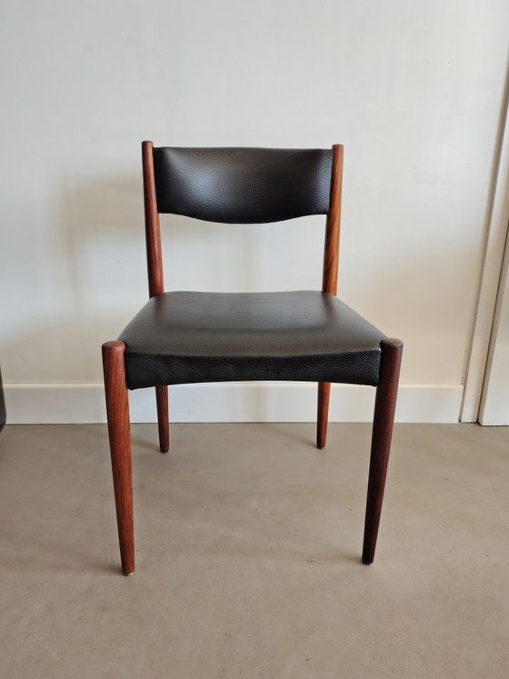 Image 1 of 2x vintage eetkamerstoelen 