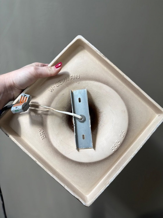 Image 1 of Westdeutsche Wandlampe / Deckenlampe - 1970er Jahre