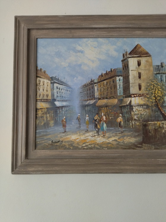 Image 1 of Oil on canvas by the artist Caroline Burnett (20th century)
