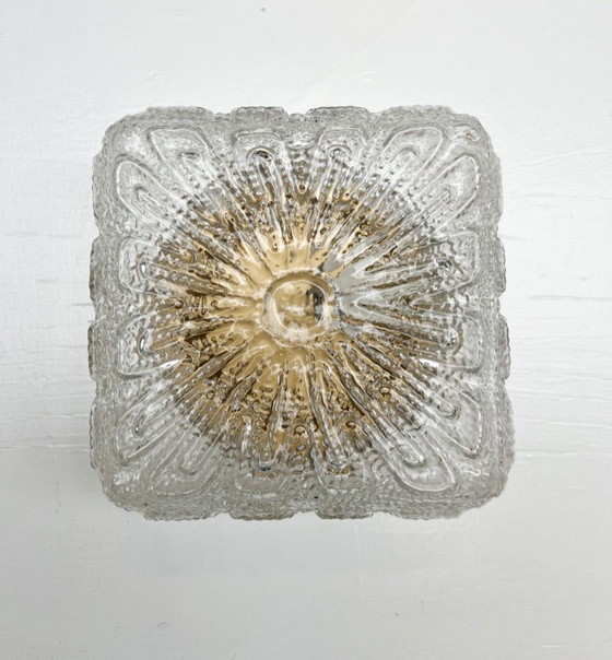 Image 1 of Set of 2 Limburg Glashütte ceiling lamps, 1960s