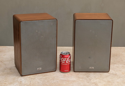 Seltenes Paar Braun-Lautsprecher aus den 70er Jahren