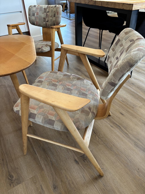 Vintage Pastoe Cees Braakman FT14 chair table