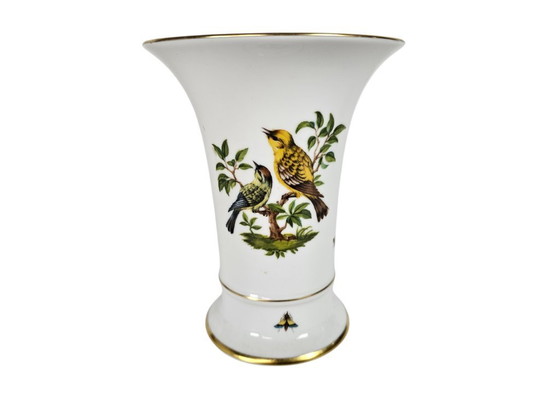 Image 1 of AK Kaiser - trompetvaas - ontwerp K. Nossek - porselein - W-Germany - 90's