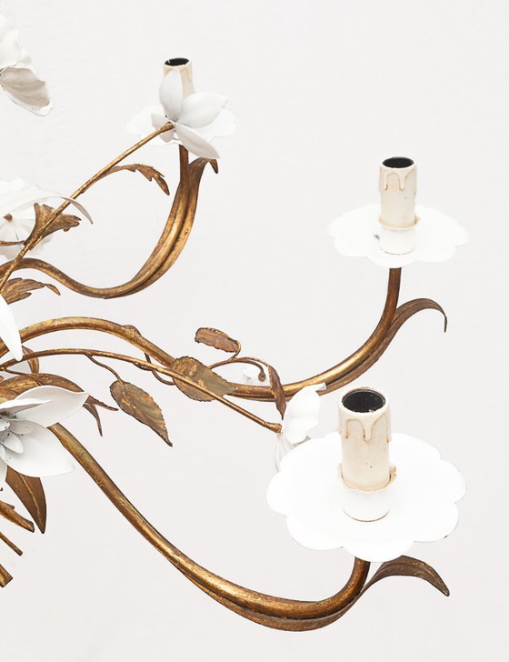 Image 1 of Florentiner 8-flammiger Kronleuchter von Masca