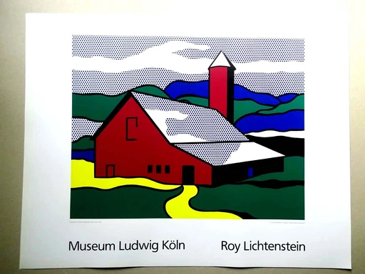 Roy Lichtenstein - Red Barn Ii 1969 - Museum Ludwig Köln - 0Ffsetlithography