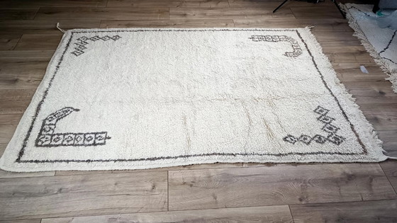 Image 1 of Berberteppich Schurwolle Marokkanischer Teppich - 230 x 135 cm 300 x 200 m Typ B21.6