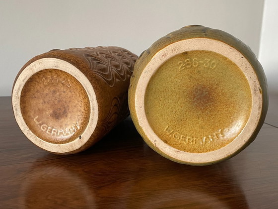 Image 1 of Vasi Scheurich vintage della Germania occidentale, metà degli anni '70