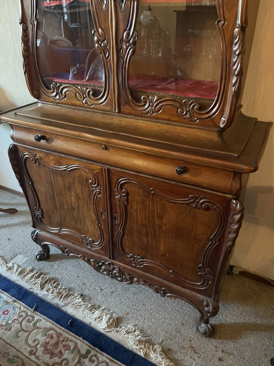 Image 1 of Vetrina Horrix 1860-1880 con etichetta Royal Quality