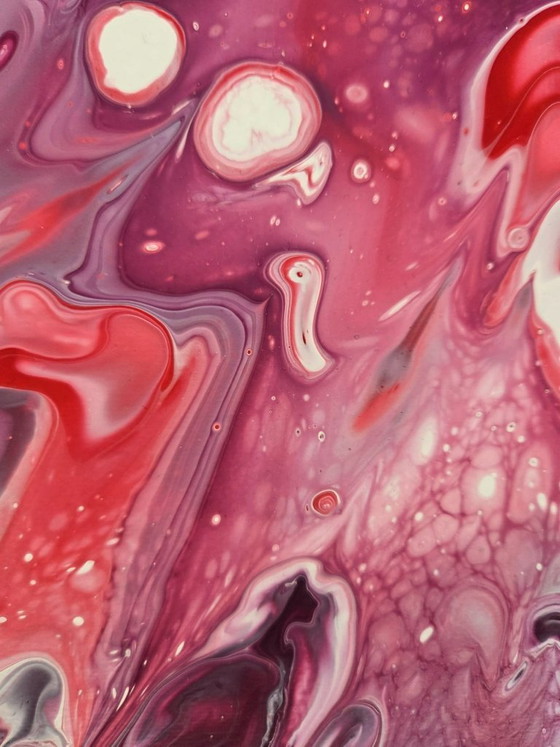 Image 1 of FRANCESCO PICCOLO (Material Fluid Abstraction - Informal). "RWP6", 2024 - Material acrylic on canvas, 35x28 cm