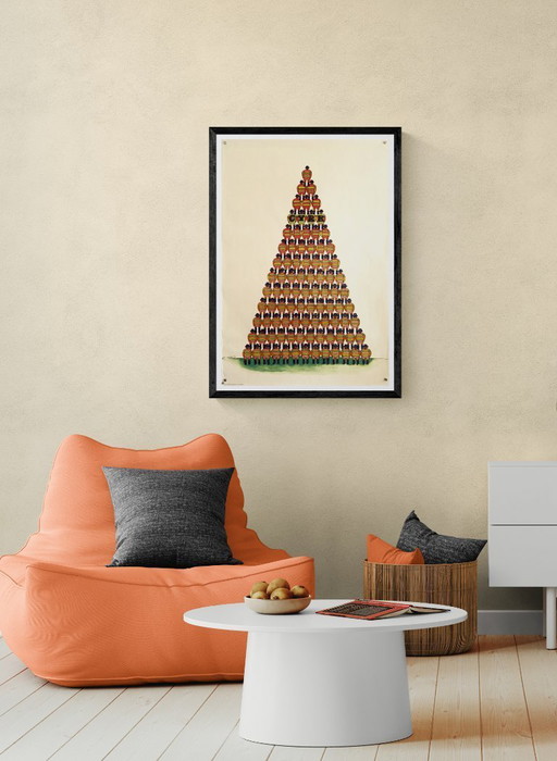 CYRK – Affiche/Plakat originale de Jan Sawka – 1975 – 98,00 × 68,00 cm | Pologne