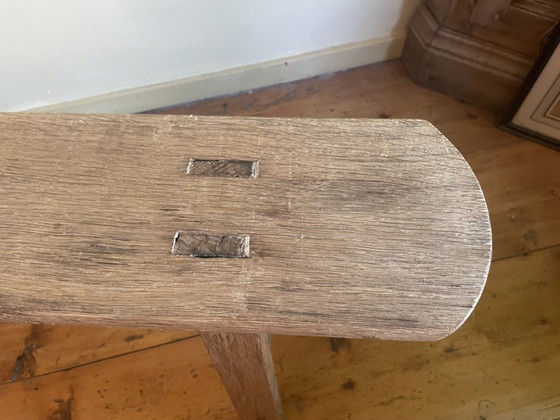 Image 1 of Long Bench Church Pew Oak FR 153 cm