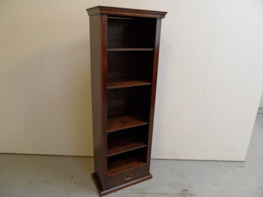 Bibliothèque ouverte en chêne antique
